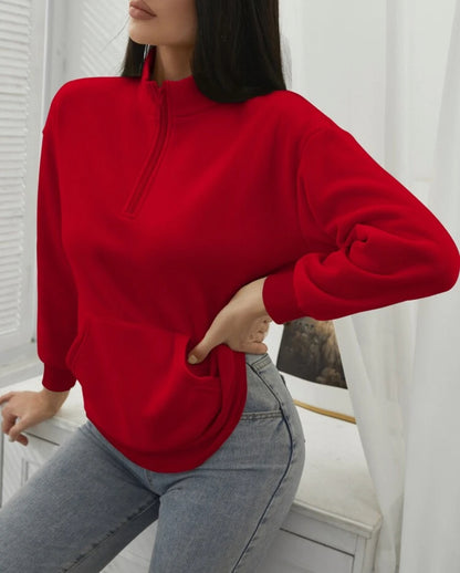 Sudadera roja J25SR06