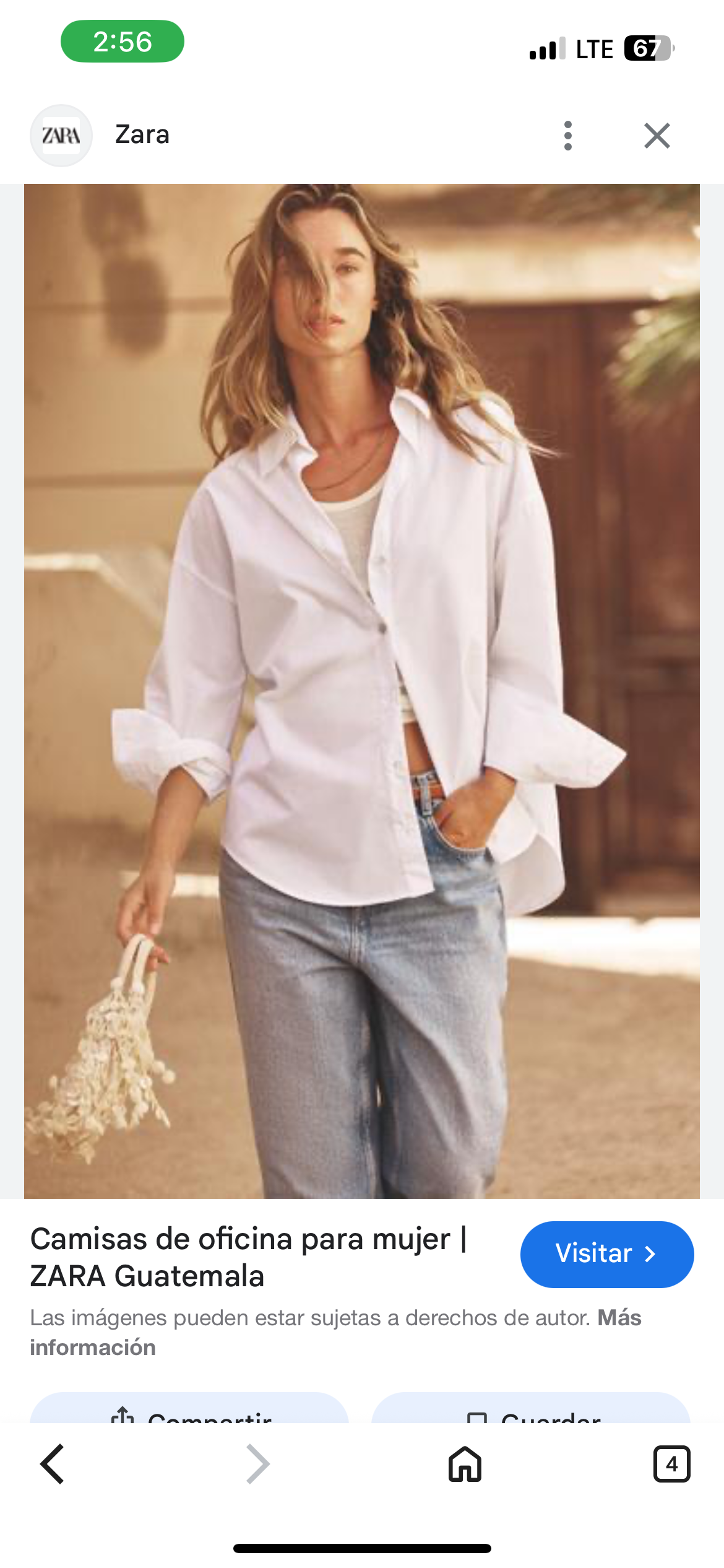 Camisa manga larga blanca J25SS08