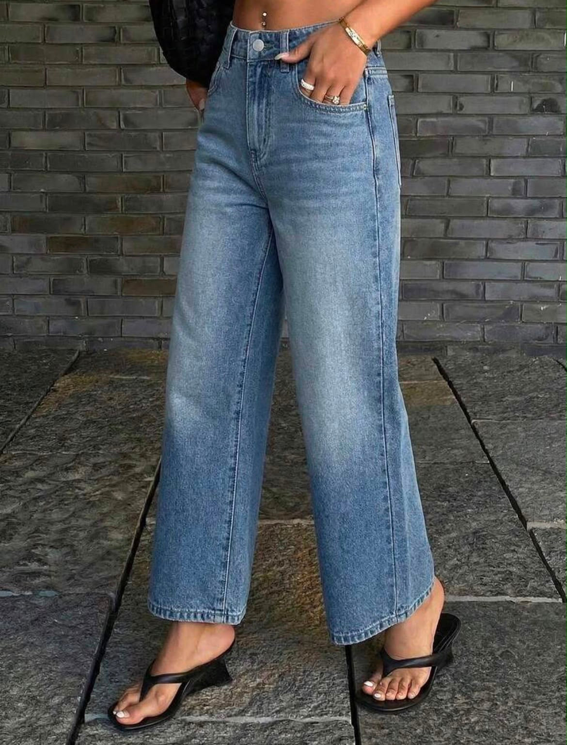 JEANS CASUALES DE PIERNA RECTA JL26AF06