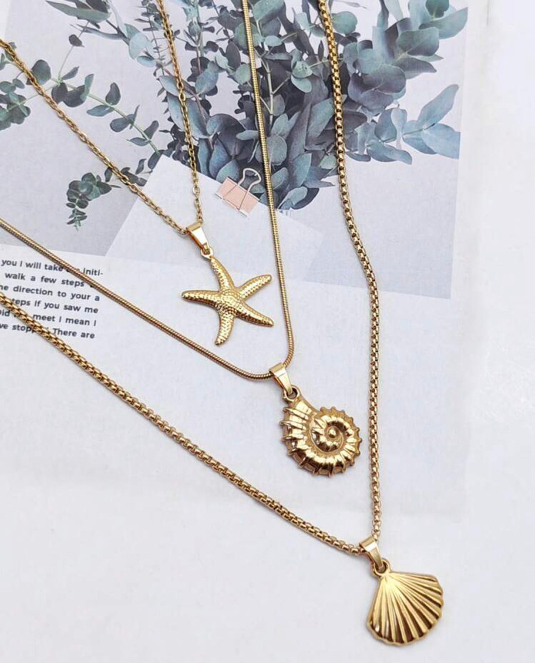 Collar estilo marítimo A25QJ02