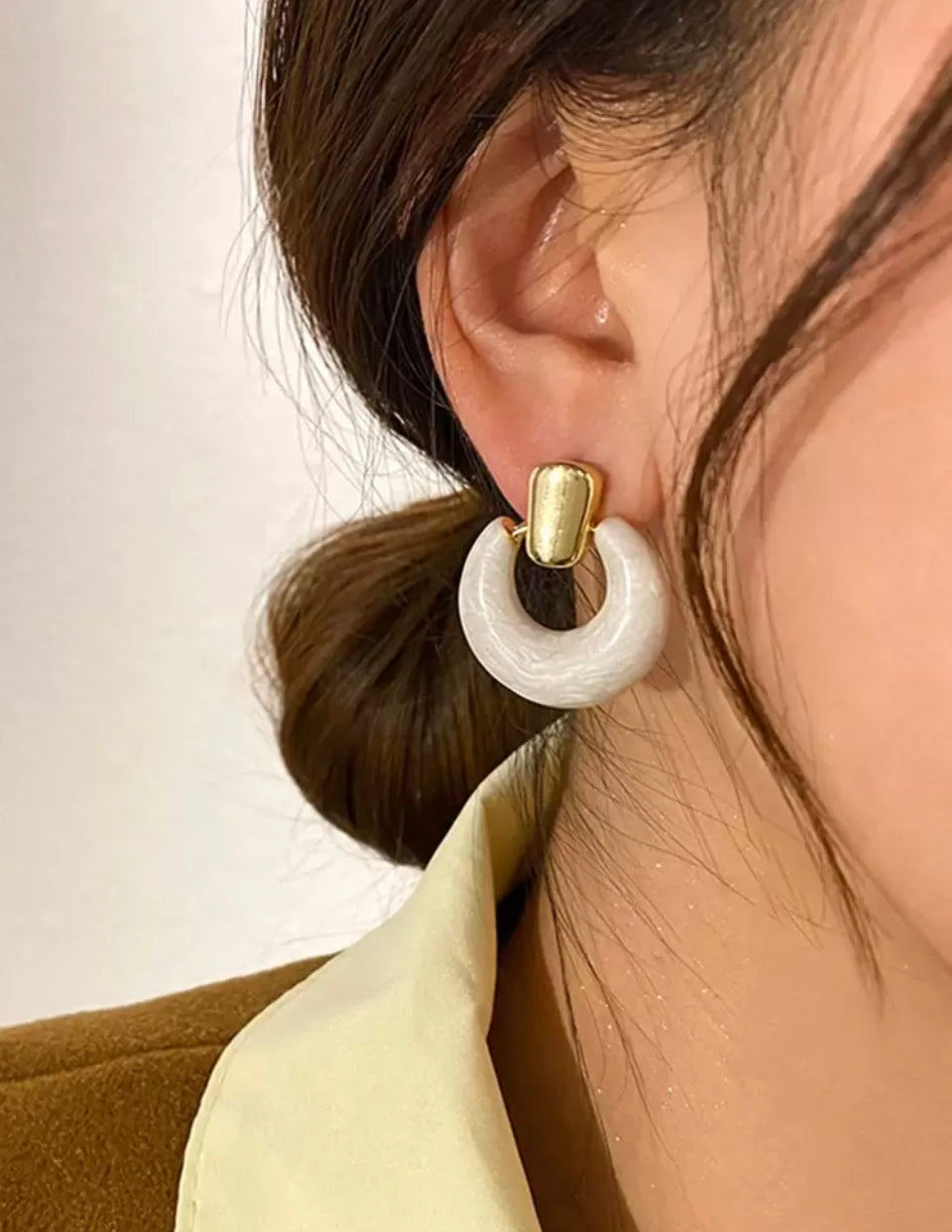 Estela Dorada Pendientes C. F25ND02