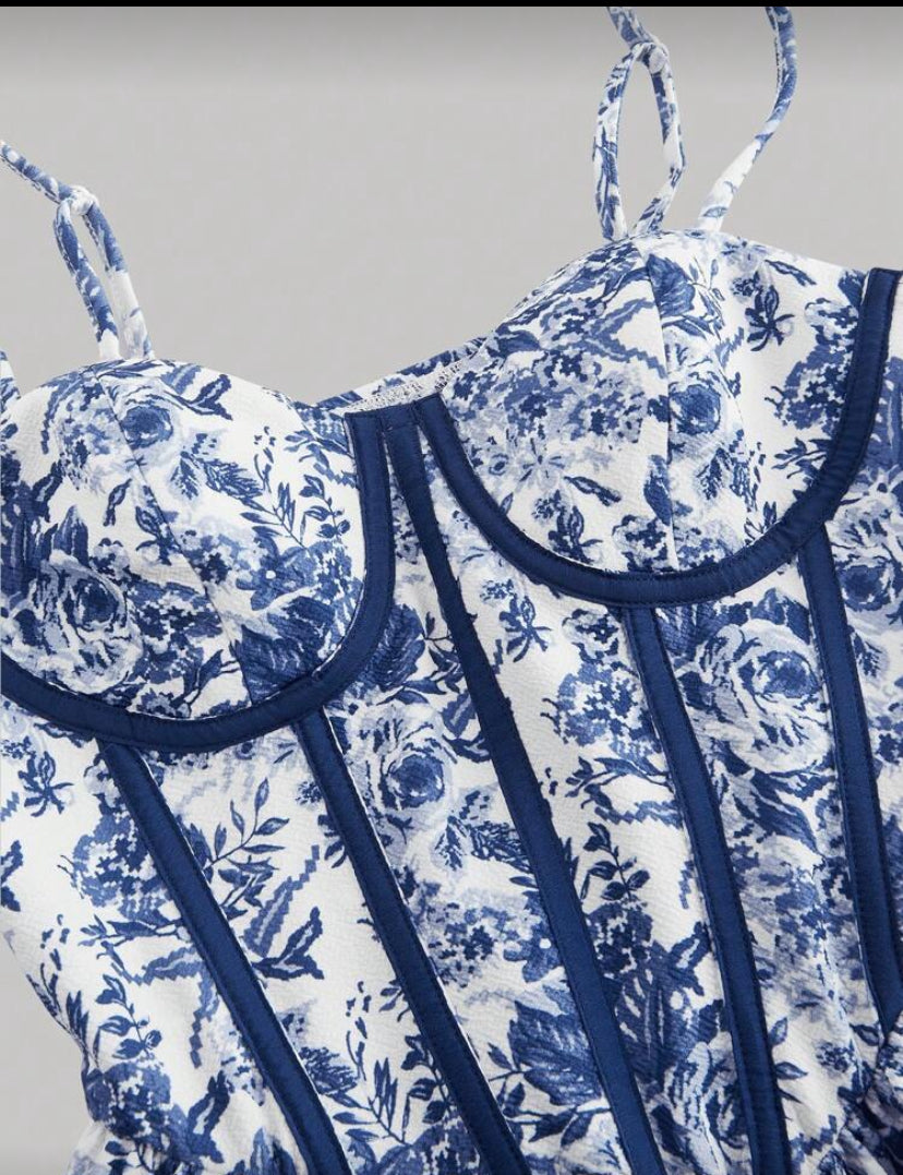 Vestido susurro floral O25VY06