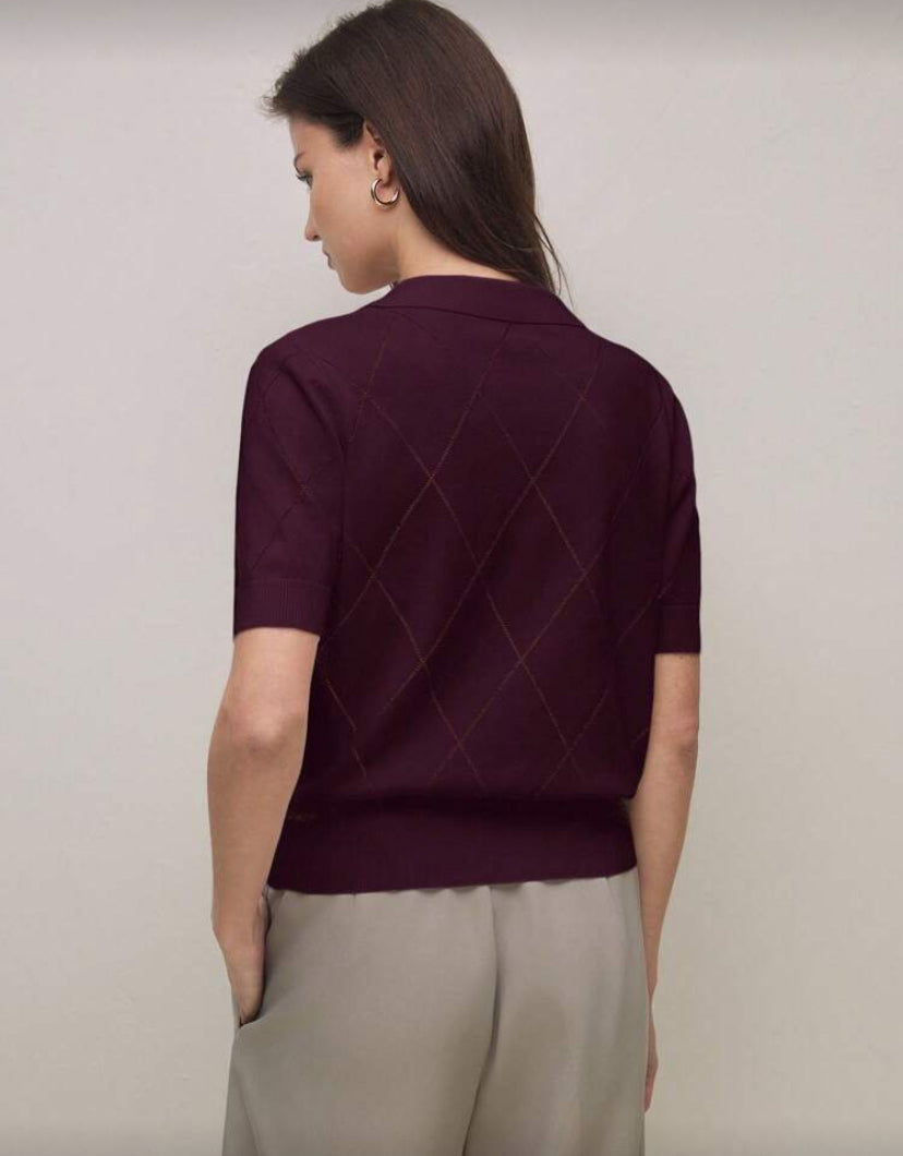 Blusa de manga  corta D25WX06