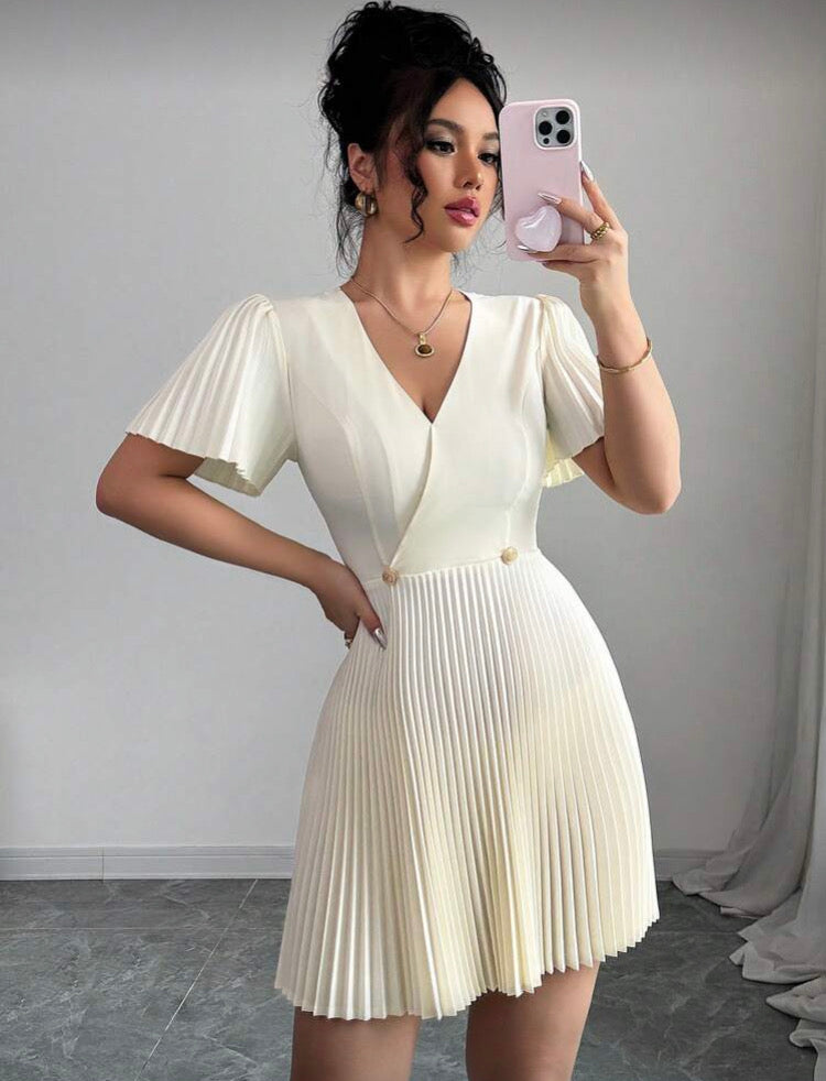 Vestido Melodía de Pliegues. S25VB02