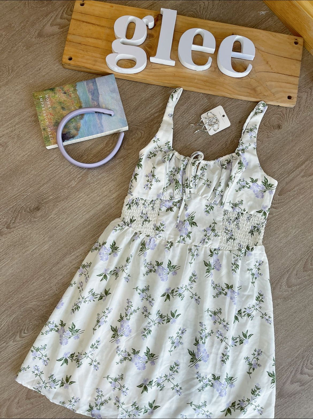Vestido con estampado de flores J25QY010