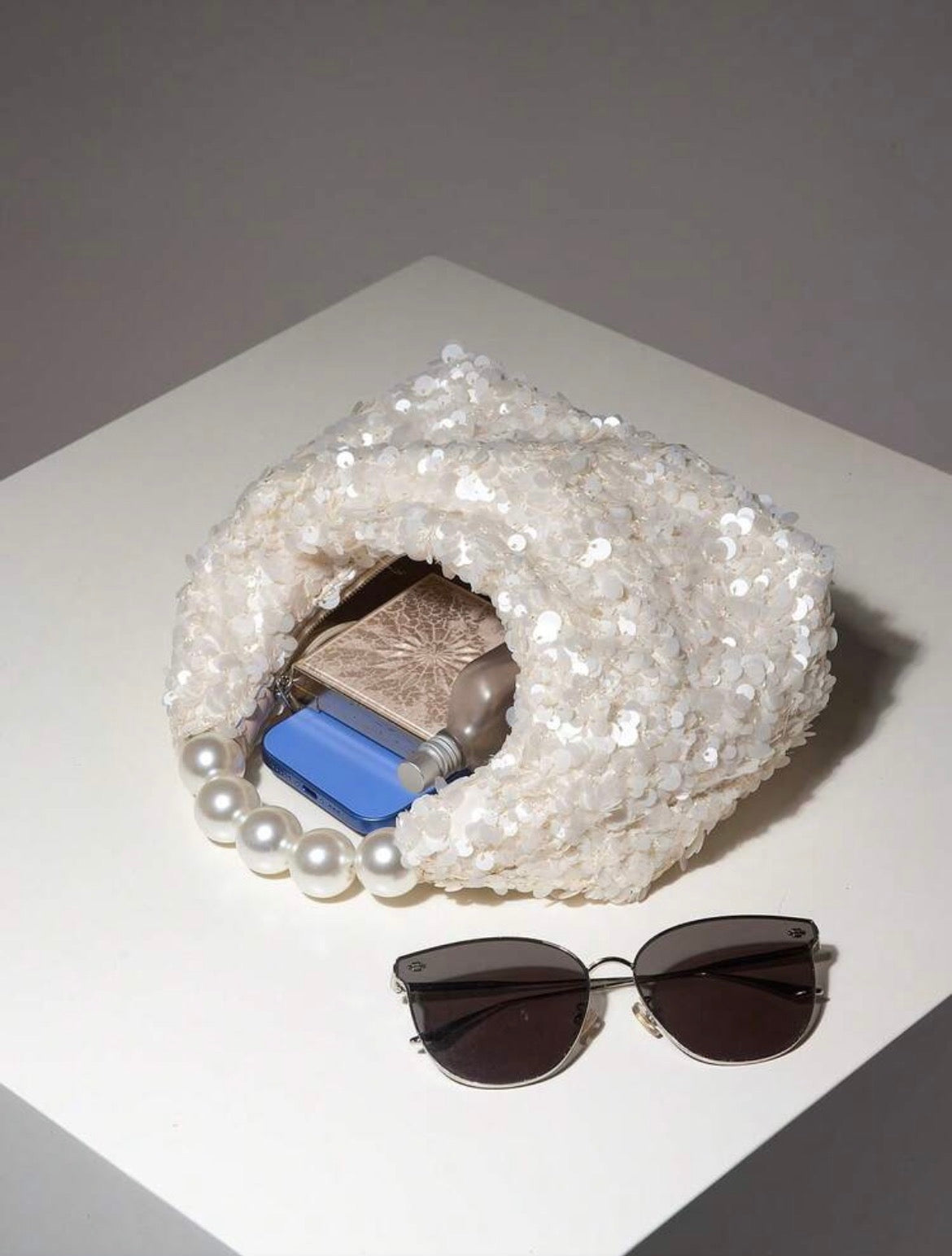 BOLSO PERLA BLANCA