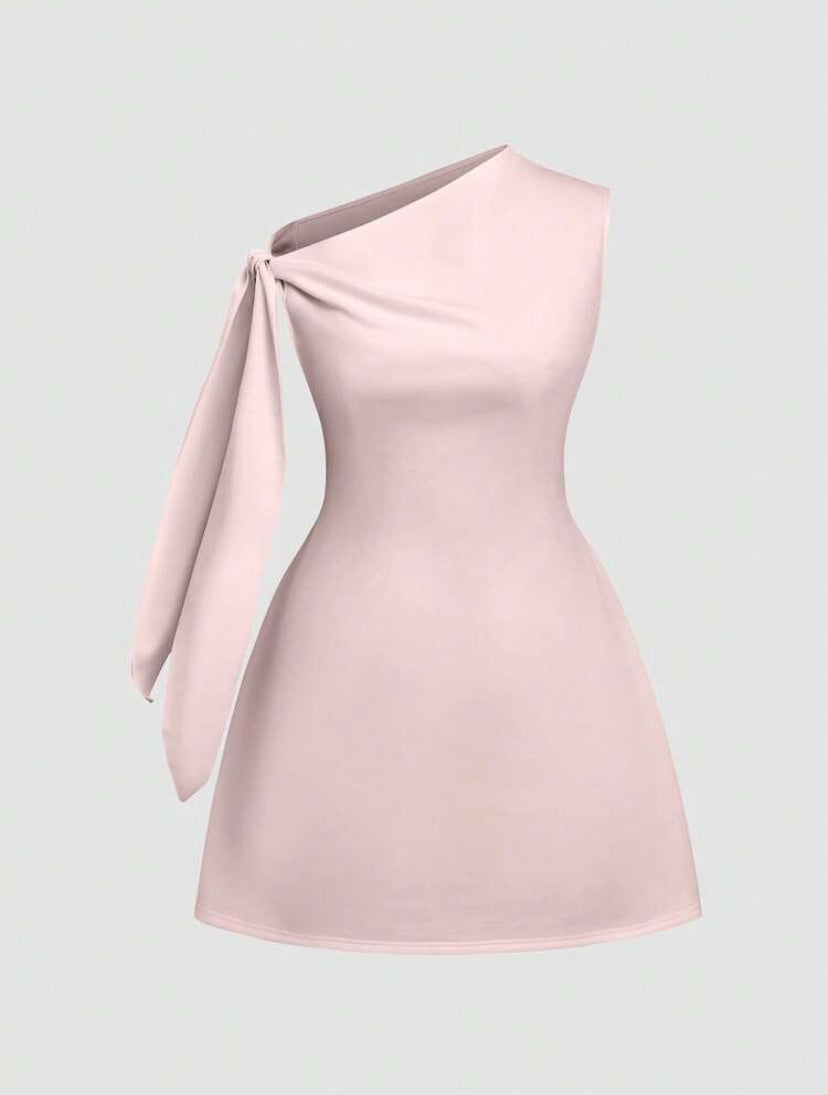 VESTIDO CON LAZO MY26AE04