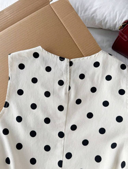Mini Dress con estampado de lunares MY26AC05