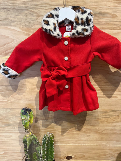 Vestido, con cuello de borreguito AS010￼