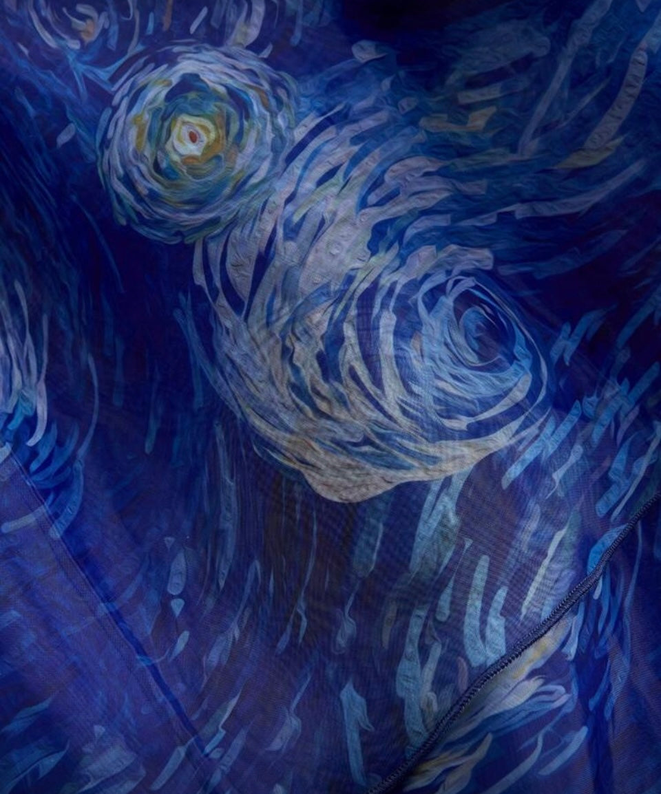 Vestido mini con estampado N25WR07