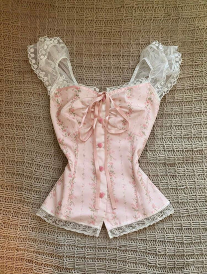 Blusa estilo rococo AG26AV010