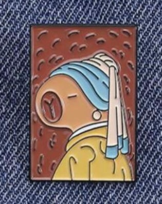 Broches de Capibara S25VI03