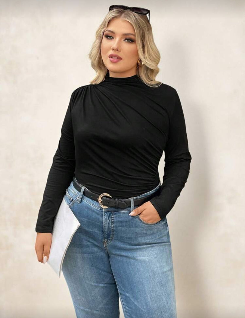 BLUSA DE TALLA GRANDE F26XZ09
