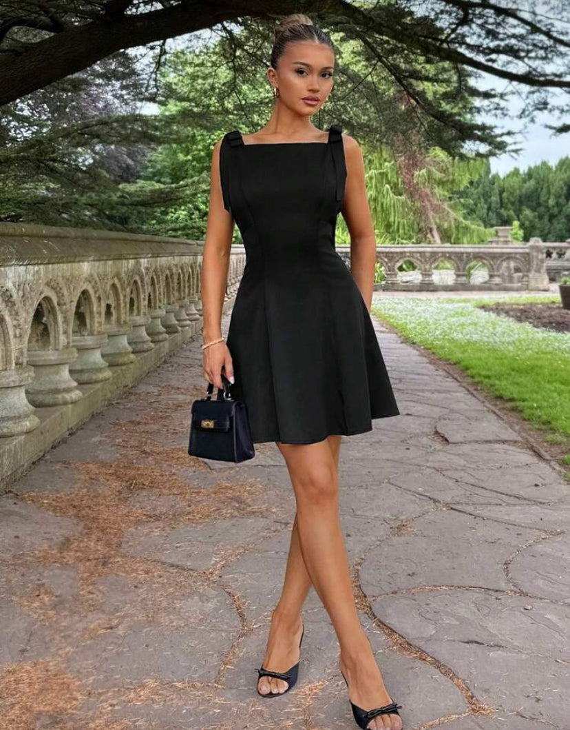 Vestido corto sin mangas O25VX08