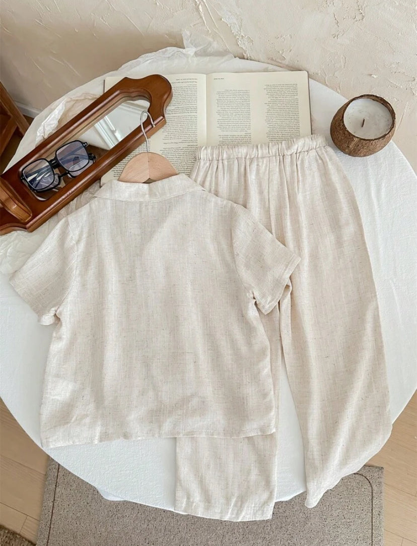 SET NIÑO CAMISA Y PANTALÓN