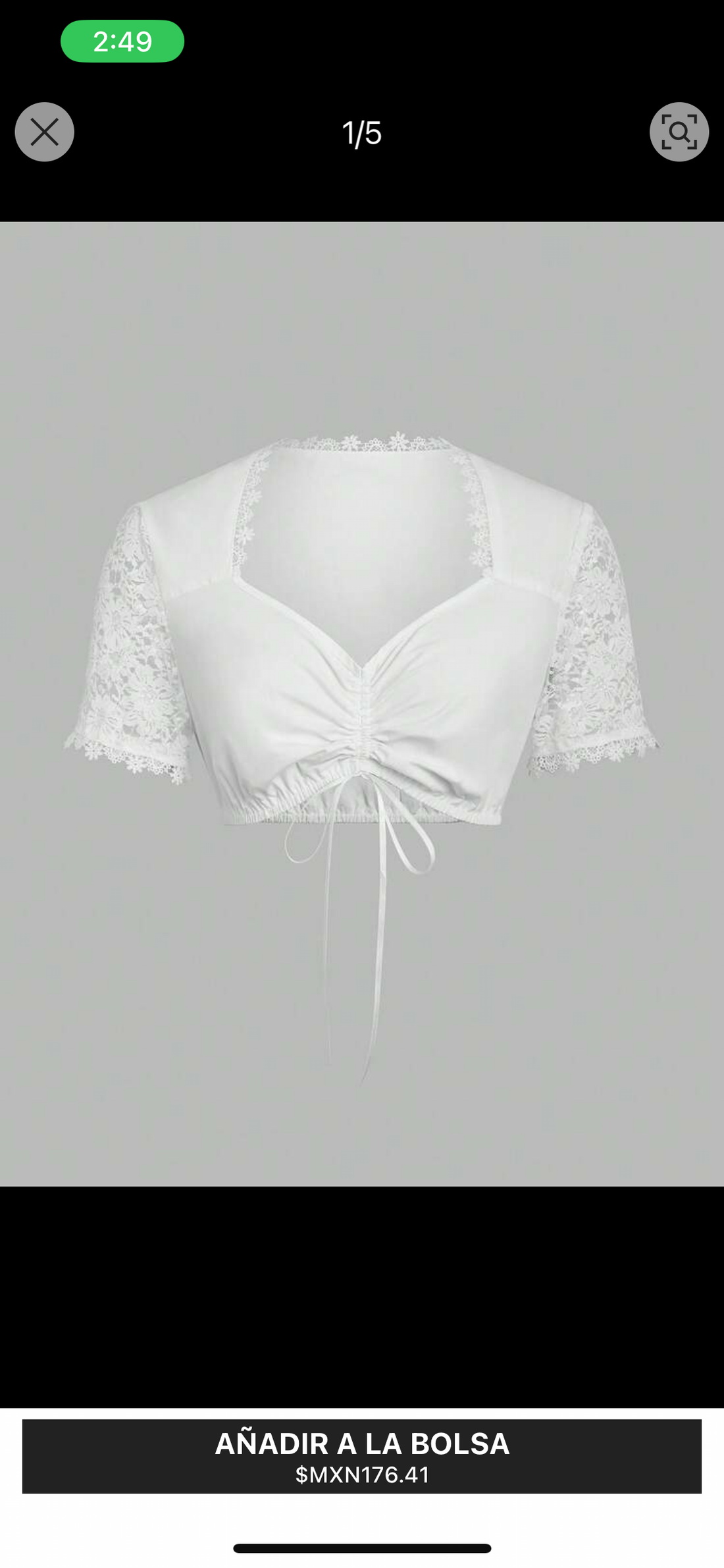 Blusa casual A25QM08