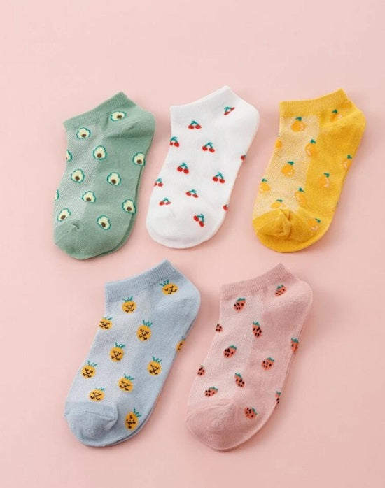 Paso Creativo calcetines tobilleros con estampado M25ÑJ010