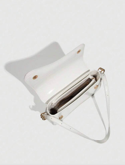 Bolso blanco hueso