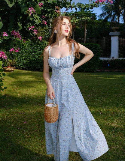 Vestido zafiro real E26XD010