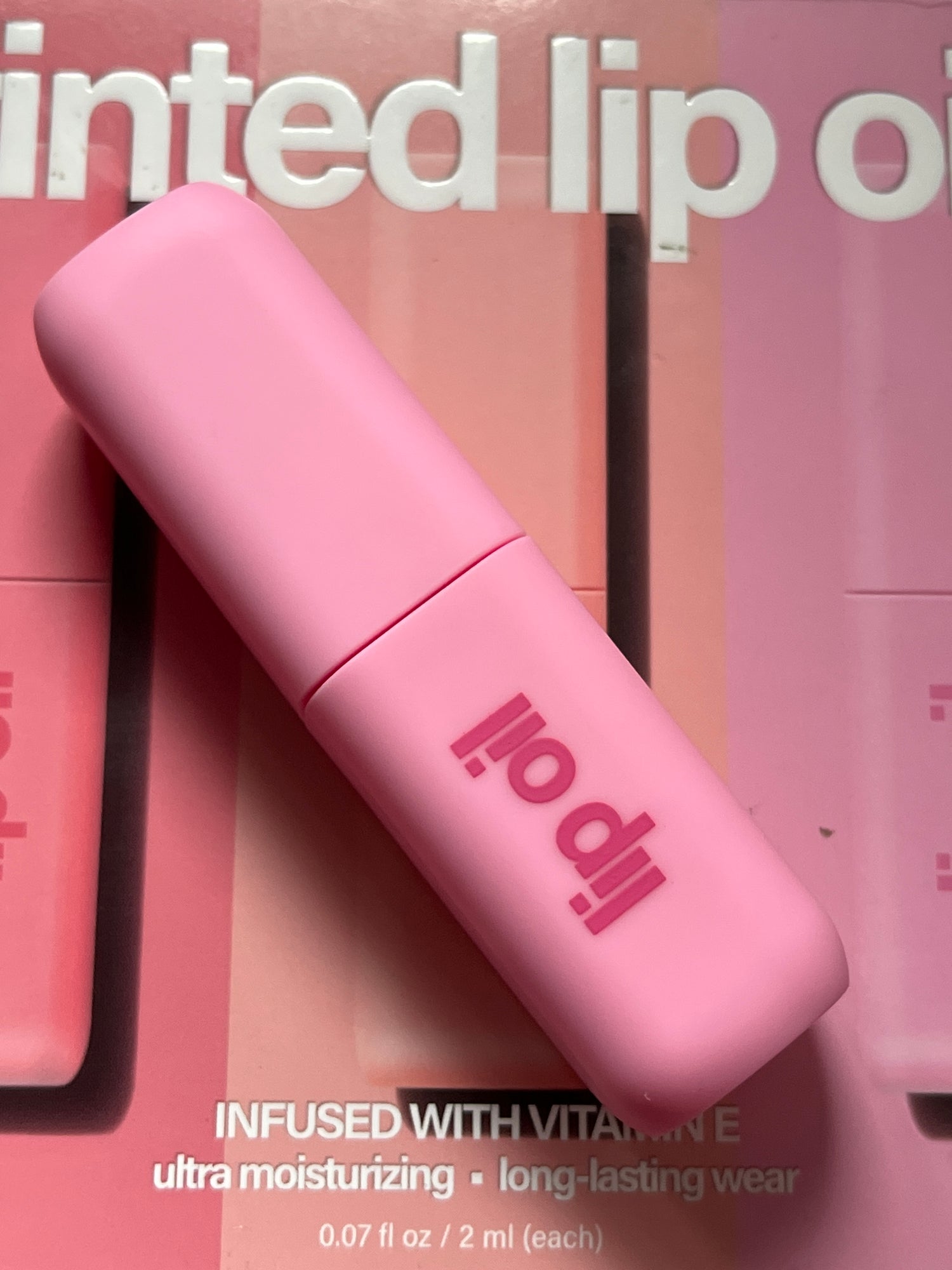 Aceites labiales teñidos de 3 piezas