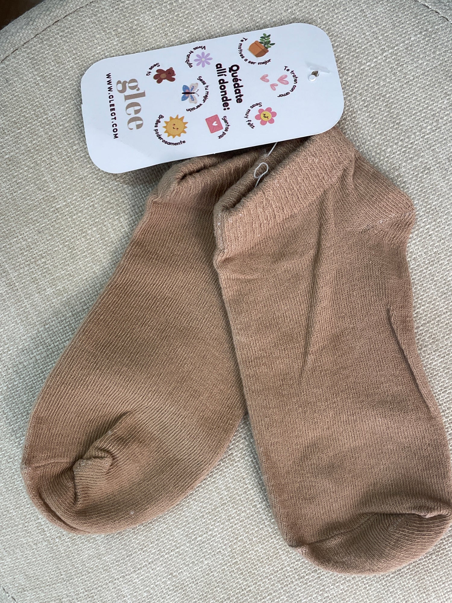 calcetines cortos casuales unicolor M25ÑK04