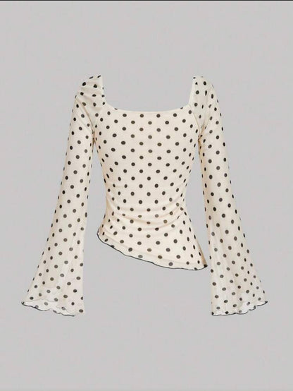 BLUSA DE LUNARES AG26AK04