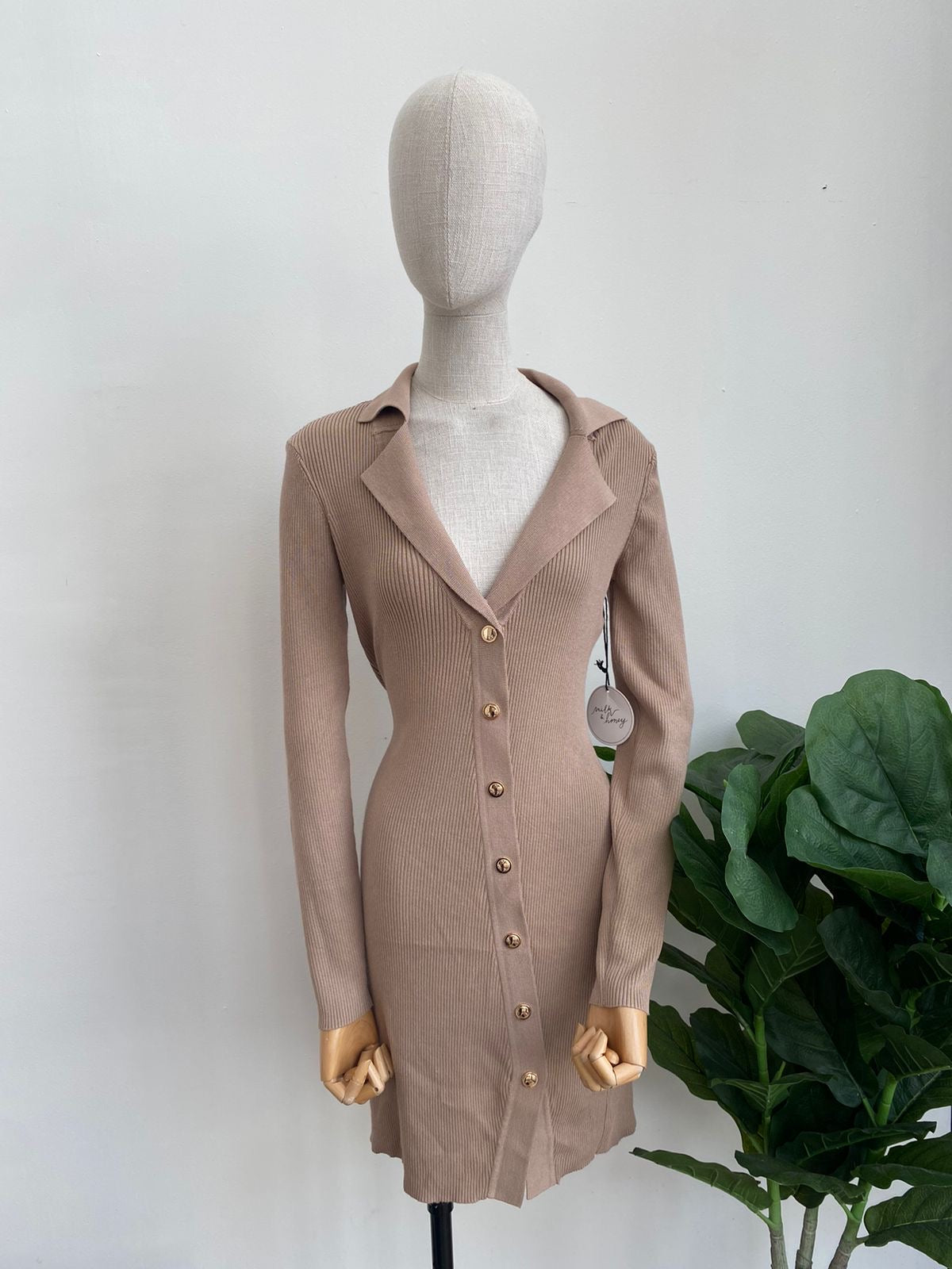 Vestido brisa canela O25VN05