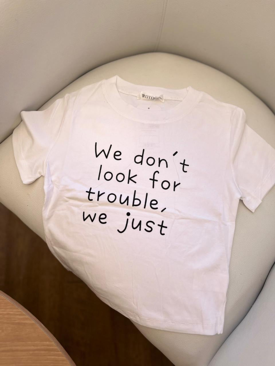 Blusa de manga corta E26XD03