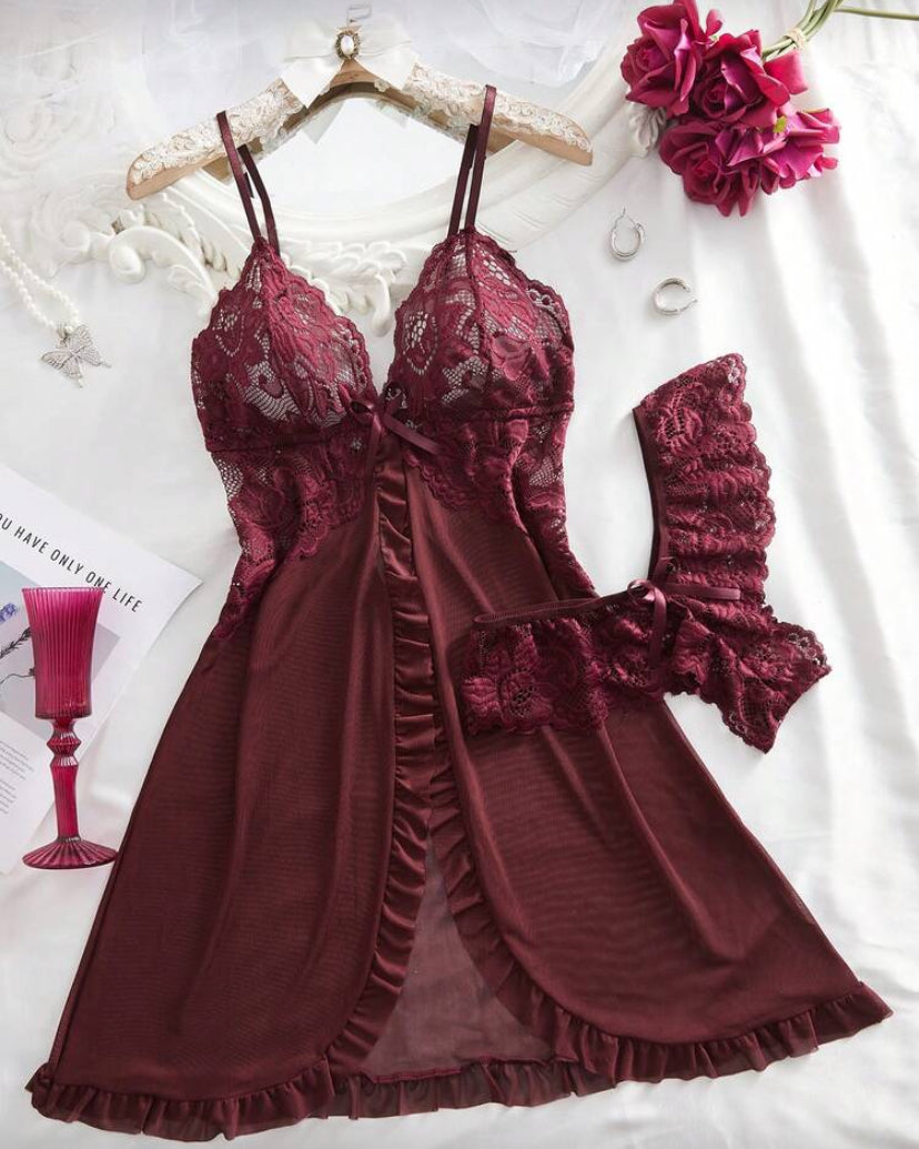 Lencería con encaje sexy E26XU05