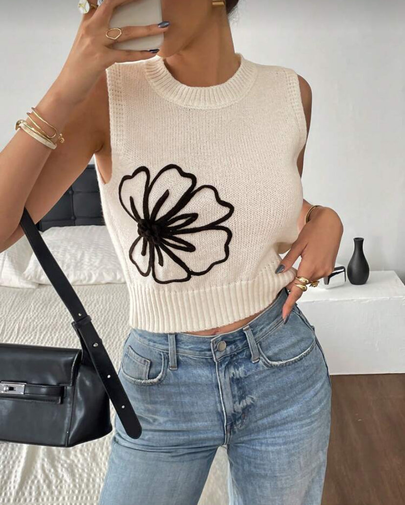 Chaleco de punto elegante N25WQ05