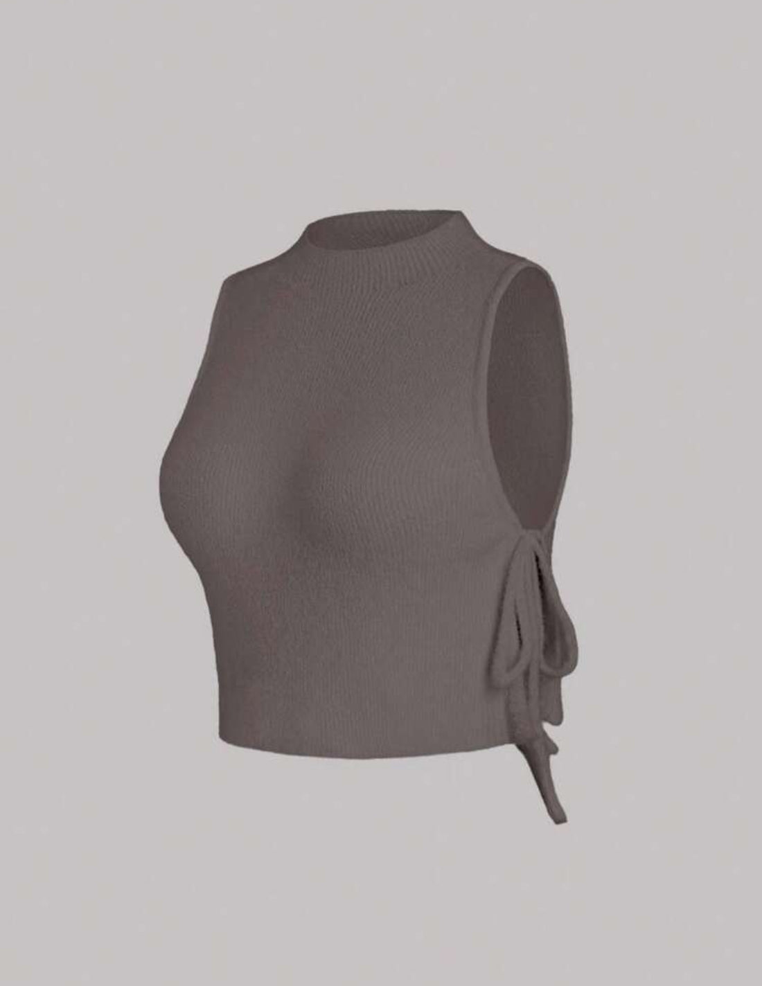 Dulce verano blusa con abertura lateral M25PA010