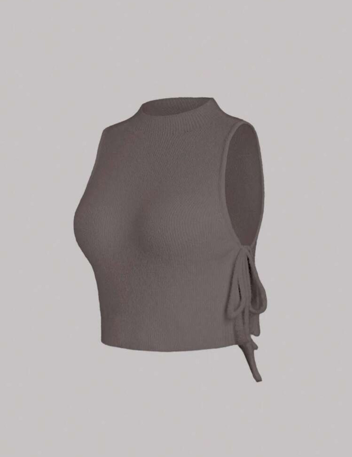 Dulce verano blusa con abertura lateral M25PA010