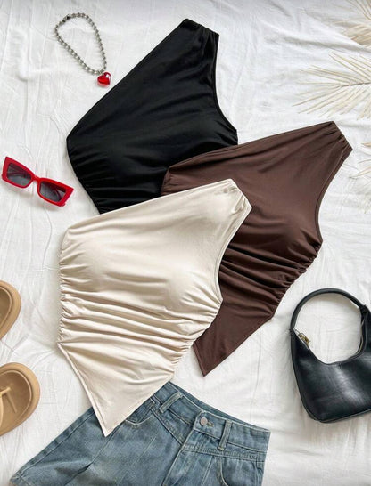 Blusa asimétrica F26XZ06 💗