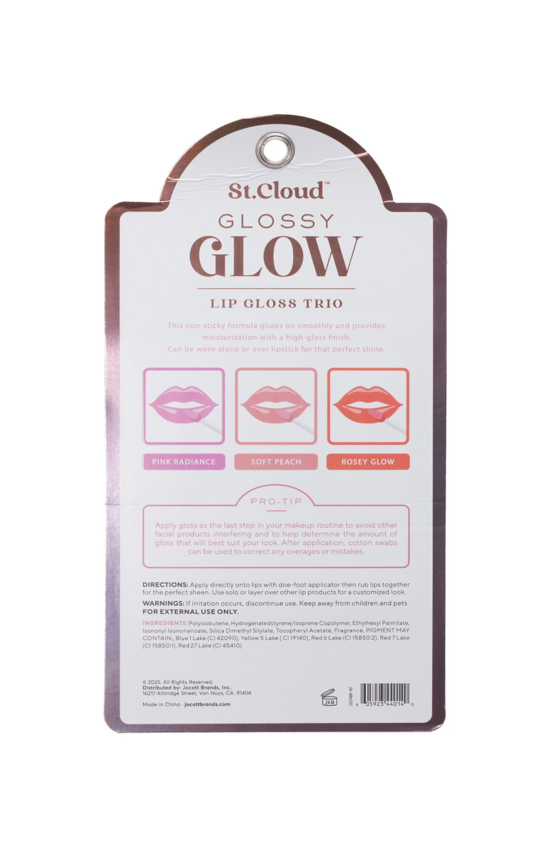 Trío de aceites Labiales J25QL09