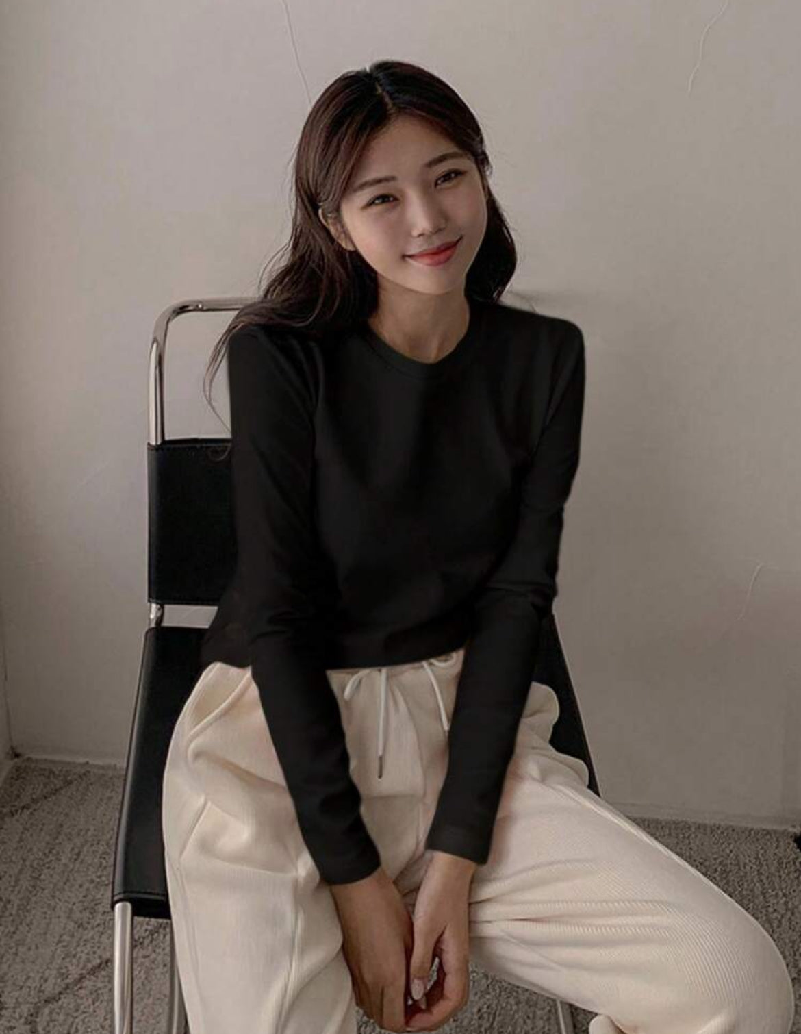 Sueter negro J25SR01