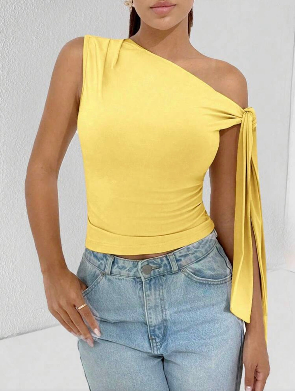 Blouse yellow S26AB03