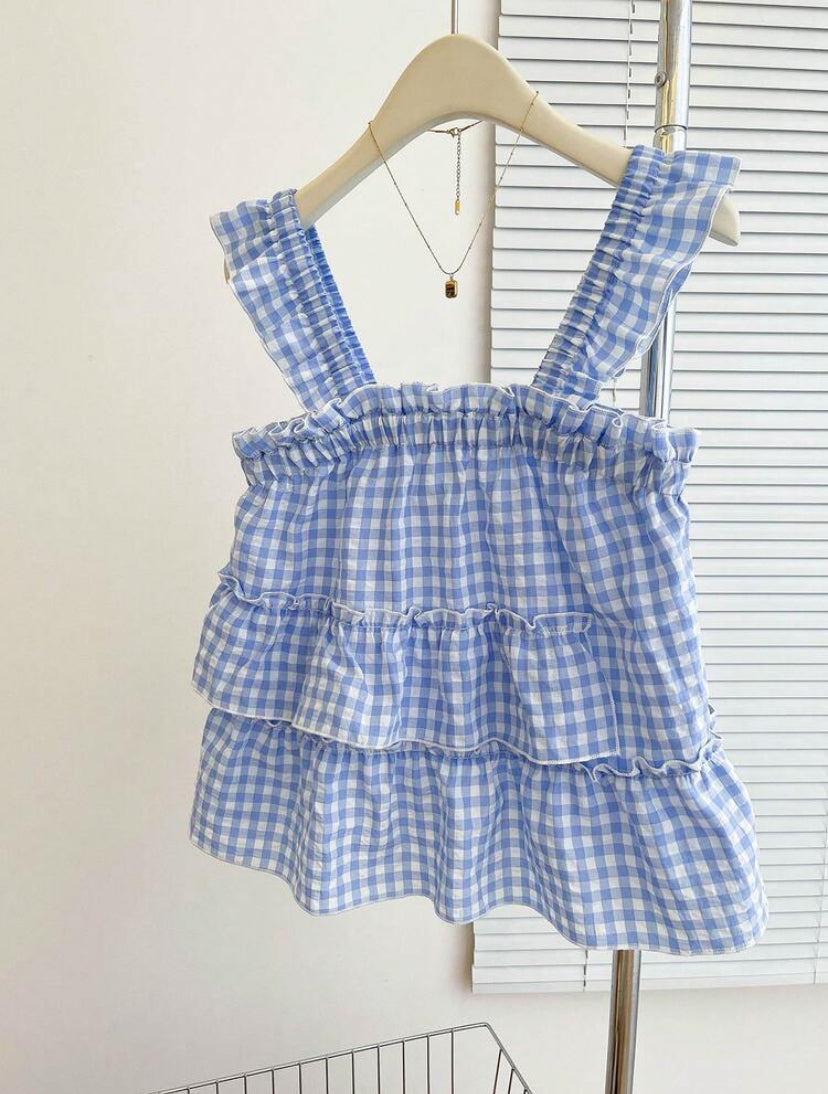 Cuadros de verano Blusa de moda A26BB04