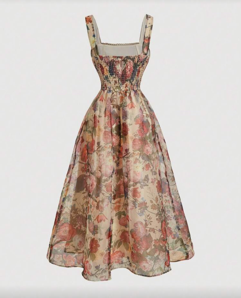 Vestido largo vintage N25WM08