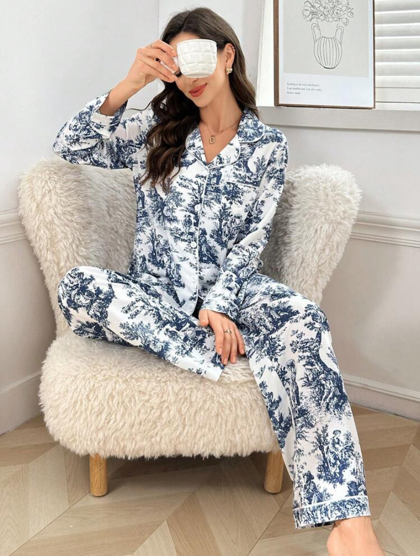 Pijama manga larga J26AG01