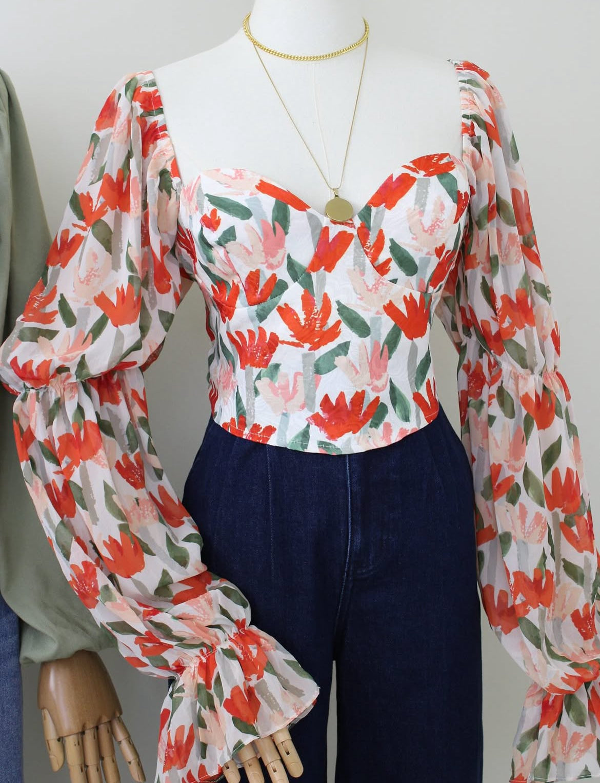 Blusa tropical J25SB03