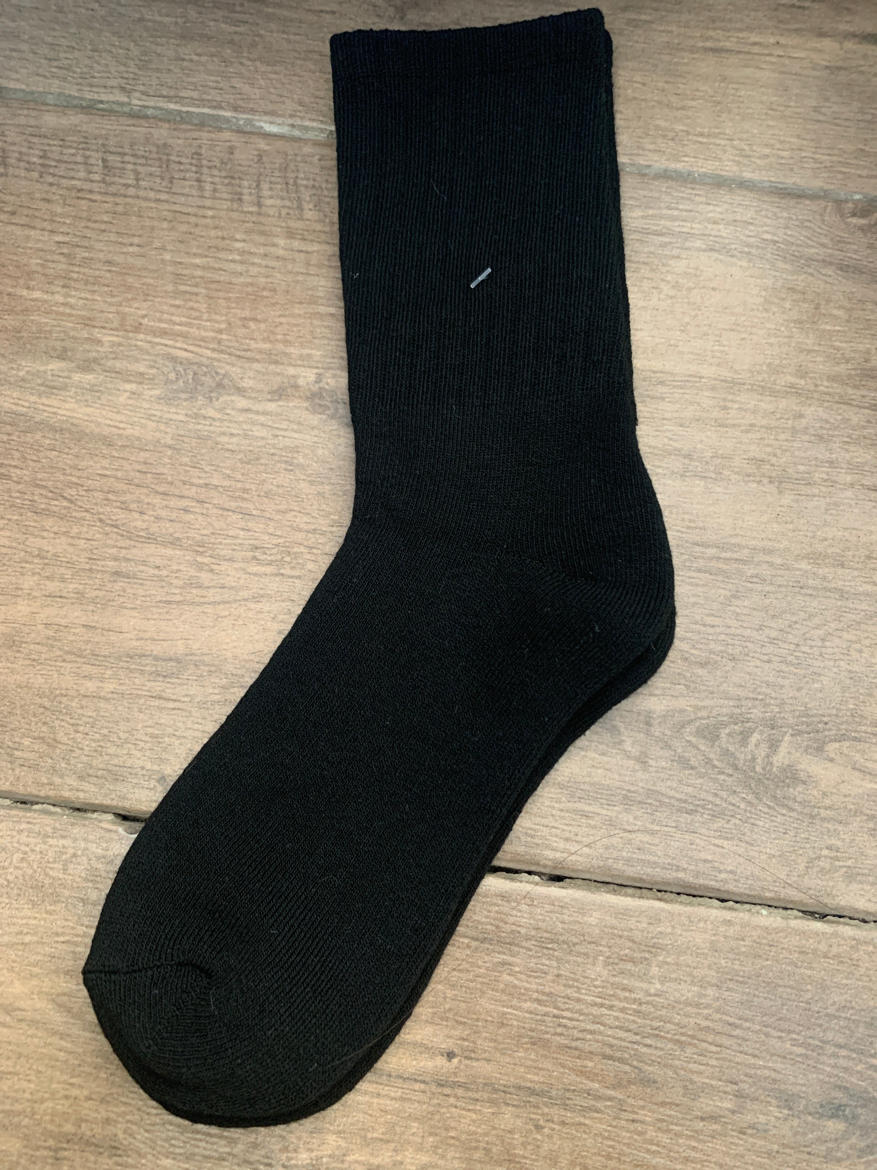 Par de calcetines gruesos a 1/2 pantorrilla A25QK010