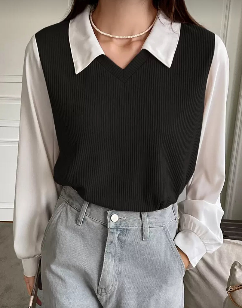 Blusa casual N25WU06