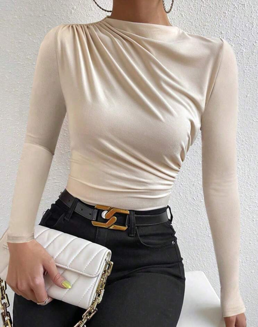 Arena de Luna Blusa Manga Larga. AG25TT08