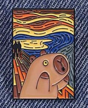Broches de Capibara S25VI03