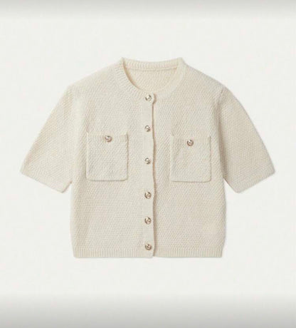 Blusa manga larga corta elegante de punto N25WP09