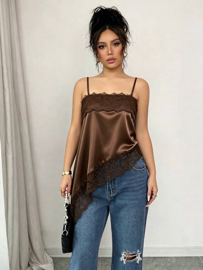 Blusa romántica de encaje