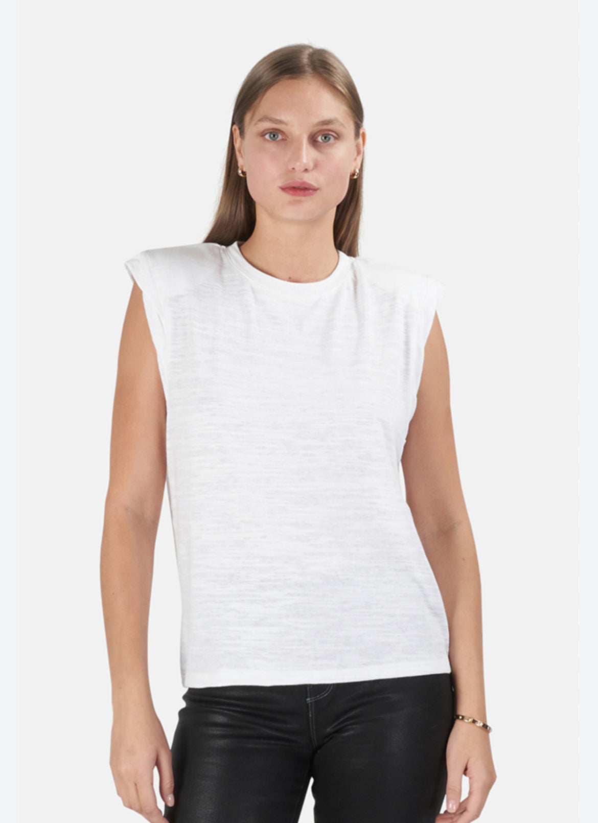 Blusa con hombreras J25SV07