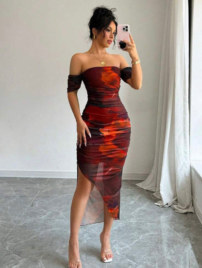 Vestido de lujo de noche M25ÑT03