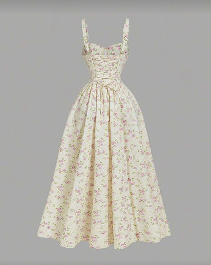 Vestido flor de miel E26XF08