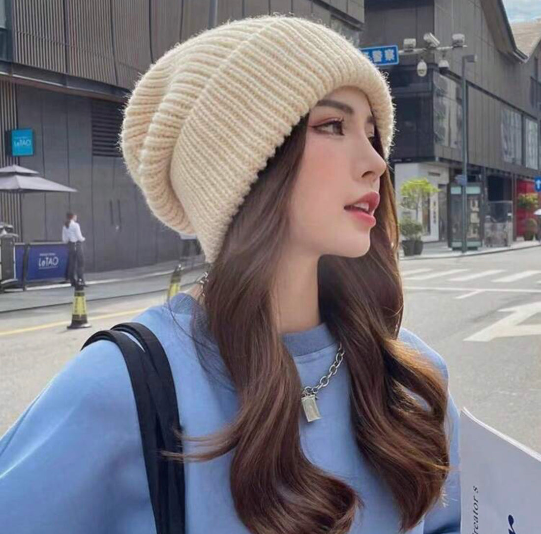 Gorro tejido grueso para mujer A25QJ07